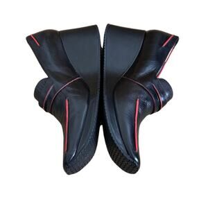 Rare Y2k Stephane Kelian Wedge Square Toe Shoes, Size 7